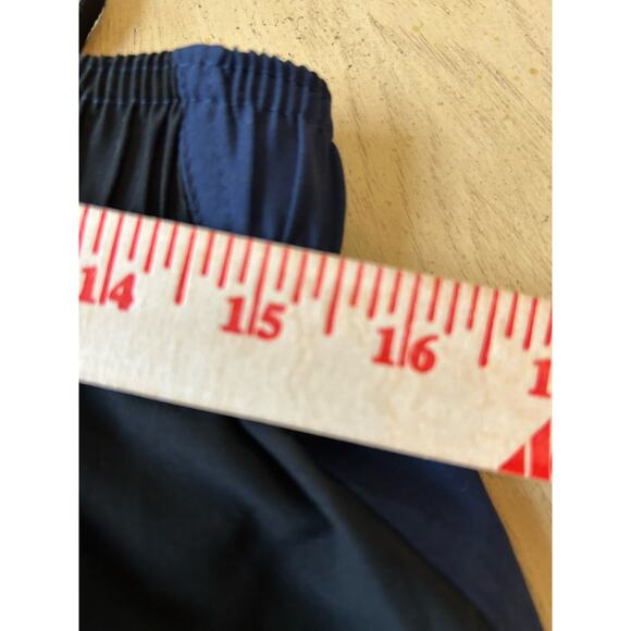 New Nike Swim Trunks Mens Large Navy Blue & Black Gym Shorts Swim Lined Workout - Picture 7 of 8